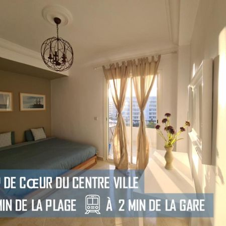 Superbe Appartement à 2 Min de la gare de Tanger et à 5 min de la plage Malabata Exterior foto